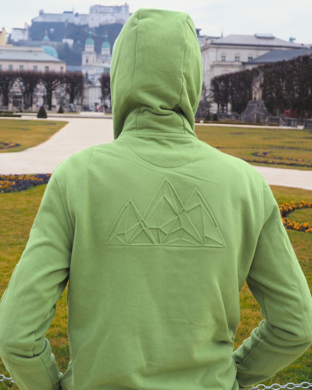 Salzburg Tervo in Forest Green Hoodie