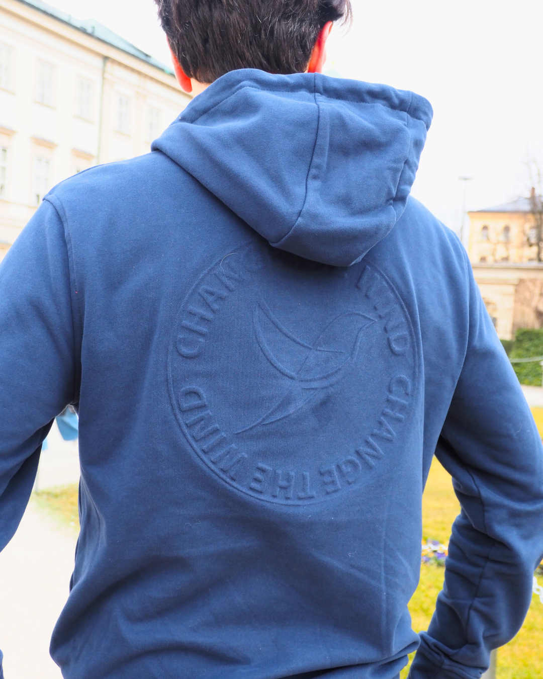 Tervo Blue Navy Hoodie
