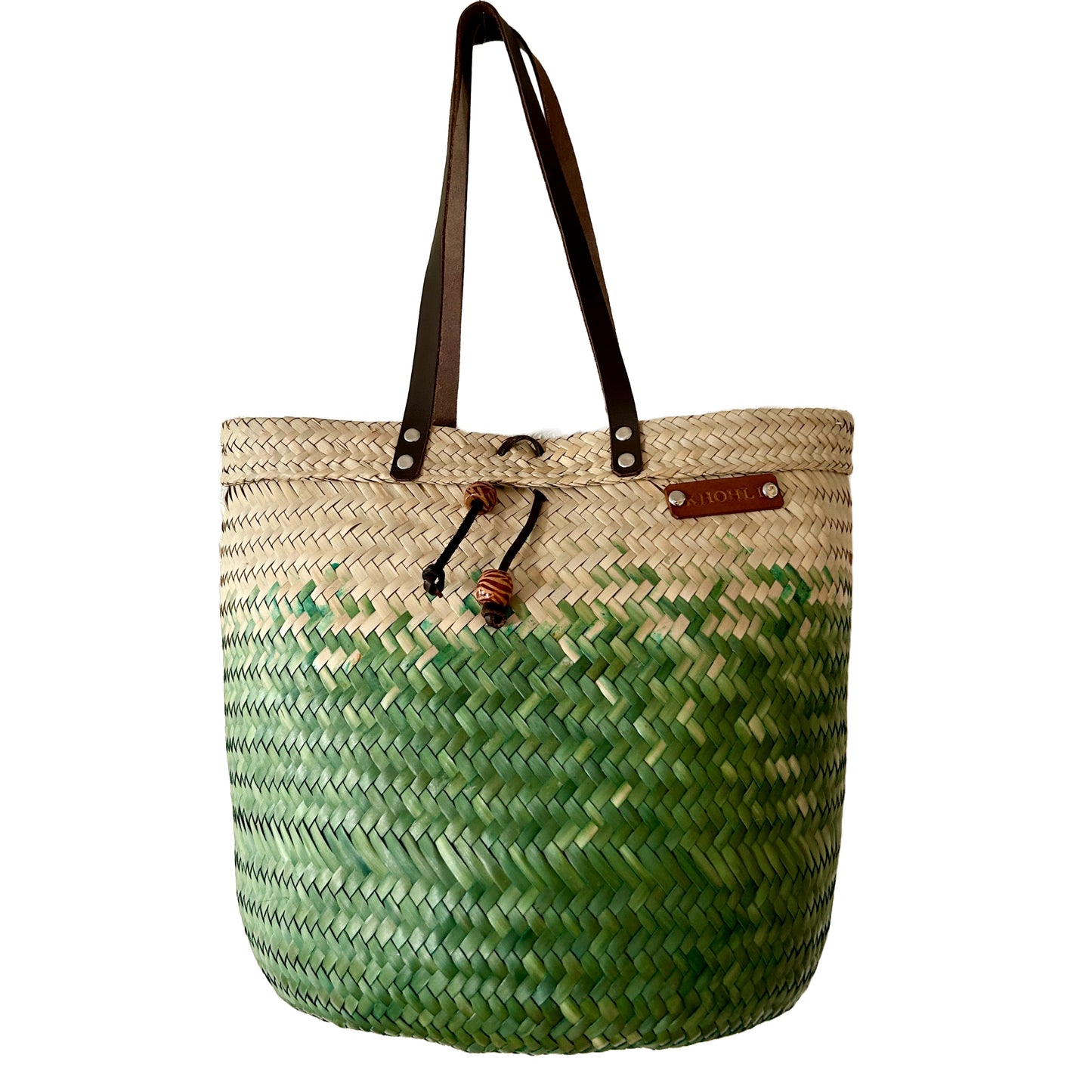 High quality straw leather Mozambican Bag