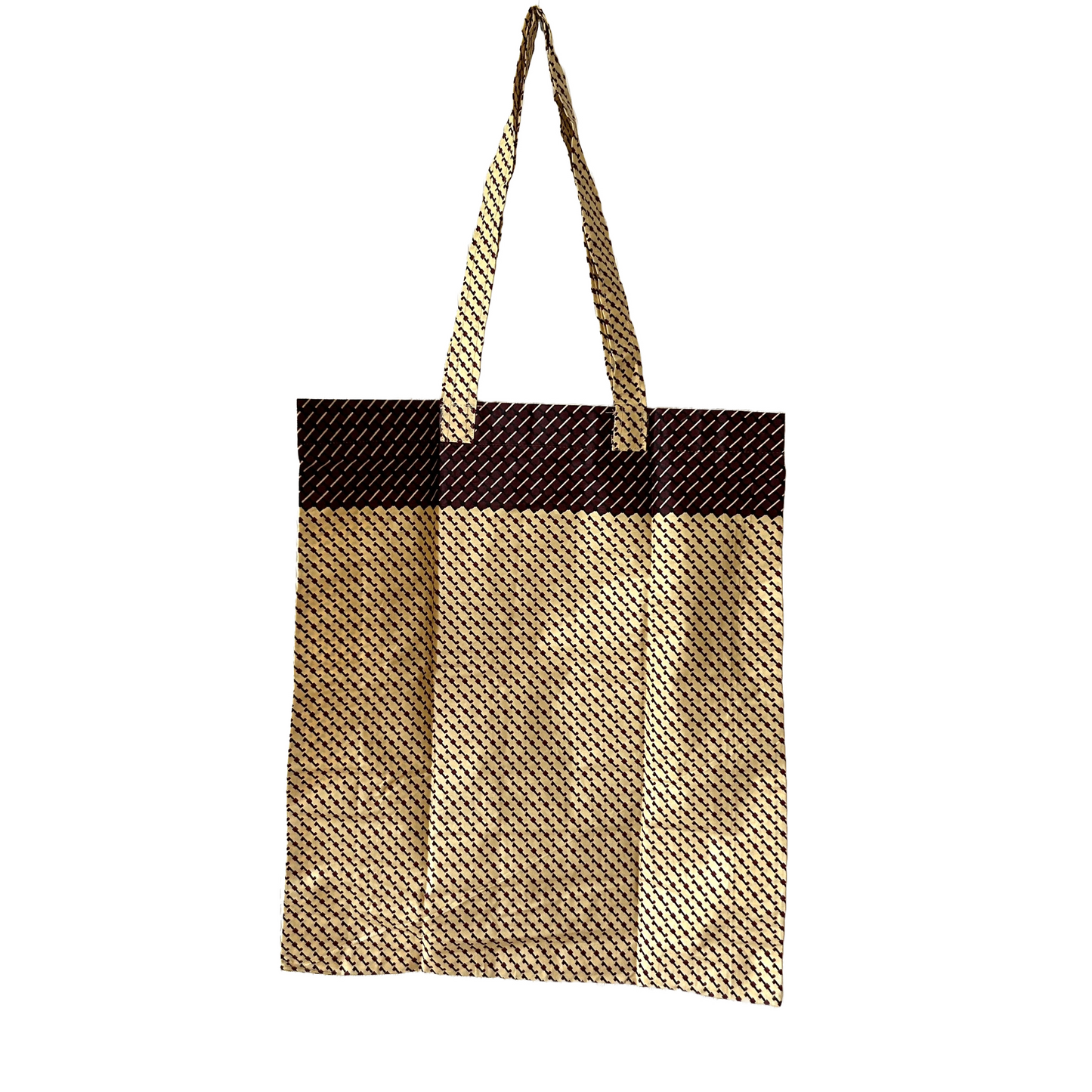 Foldable grocery bag with
