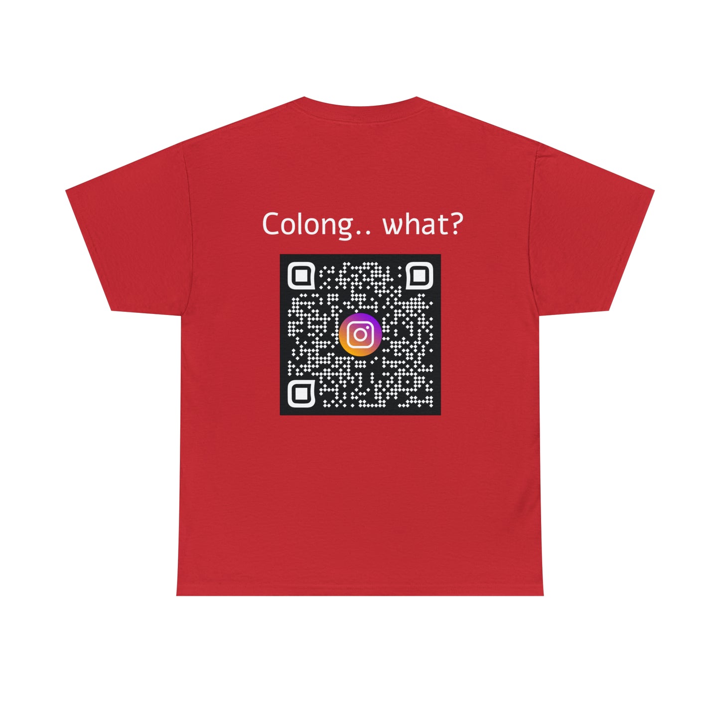 Colongone T-Shirt Unisex Red